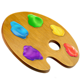 color palette emoji