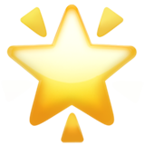 emoji of glowing star