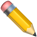 pencil emoji